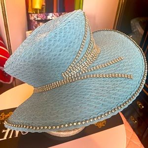 Church Hat - Light Blue